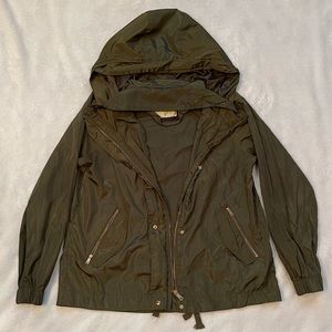 Ci Sono Hooded Windbreaker